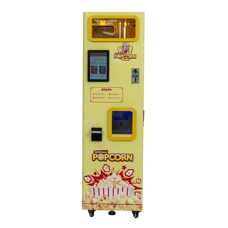Magni tal-bejgħ tal-popcorn kompletament awtomatika
